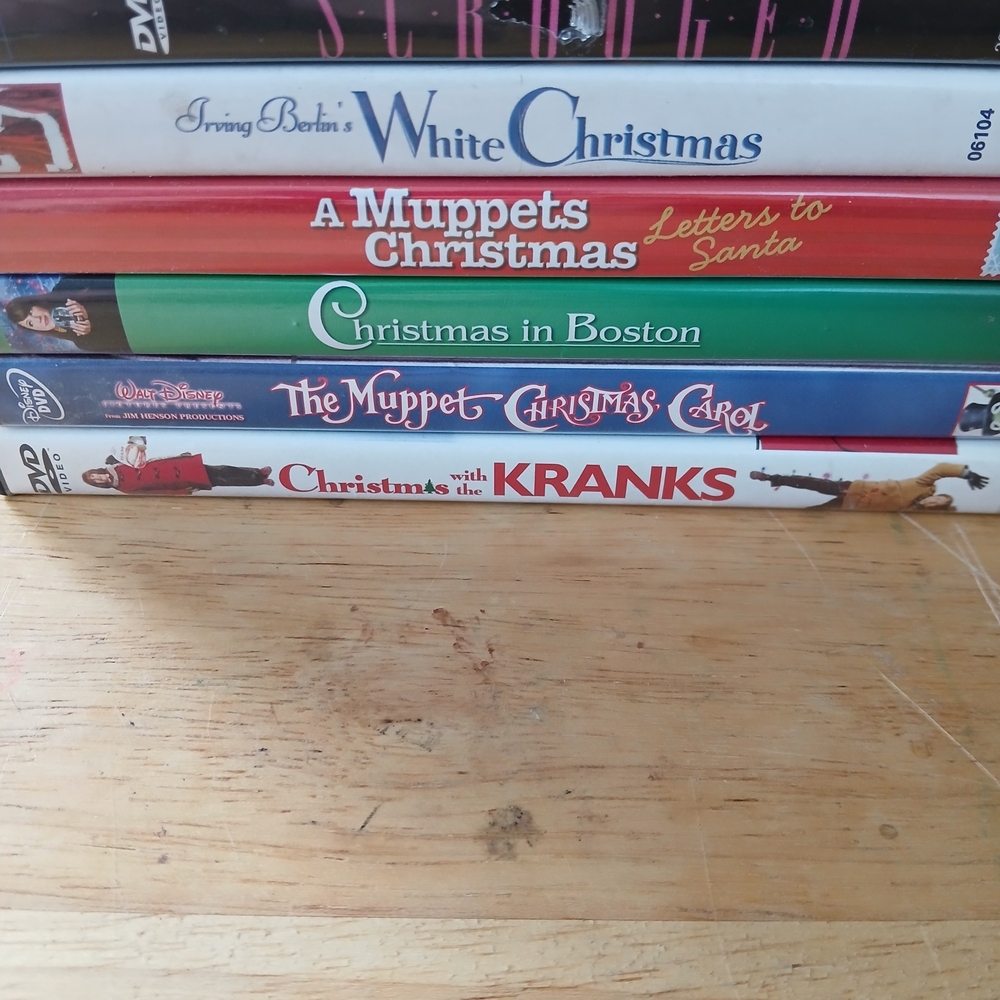 Holiday DVD Lot — Christmas Classics Stack